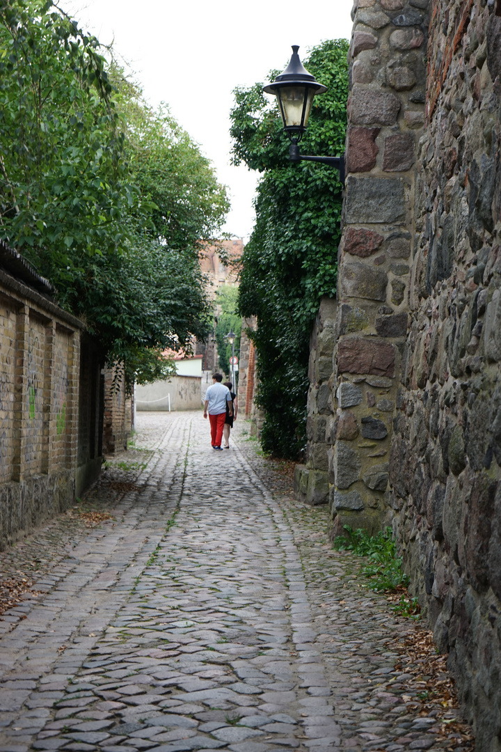 Wie gesagt Templin mit der Stadtmauer