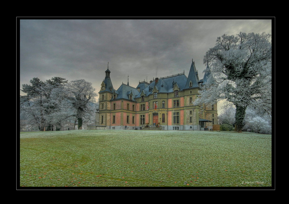 Wie im Märchen Schloss Schadau in Thun