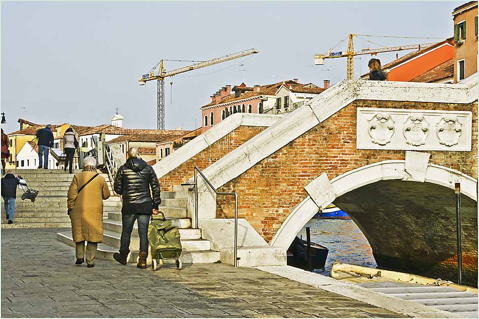 Wie immer in Venedig "Stägeli uf - Stägeli ab..