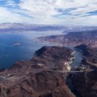 wie klein er doch aussieht, der Hoover Dam