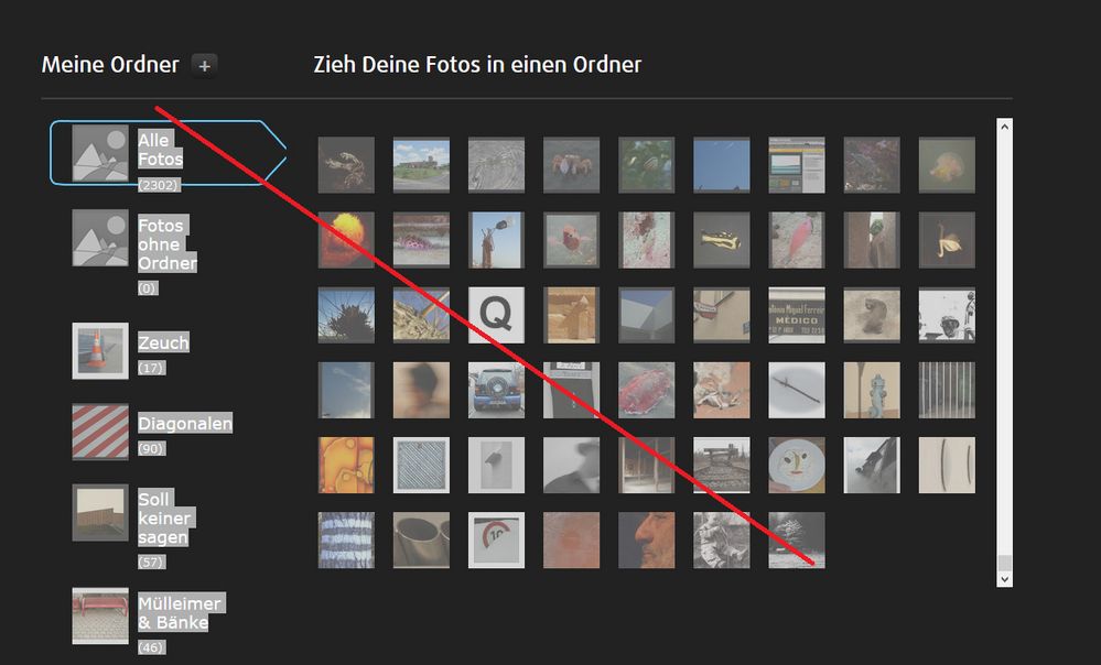 Wie krieg ich meine Bilder wieder durchsuchbar - Schritt 2