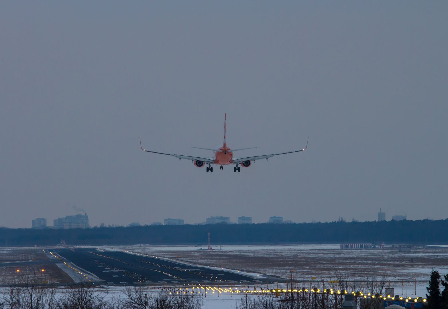 Wie oft wird es noch Tegel anfliegen?