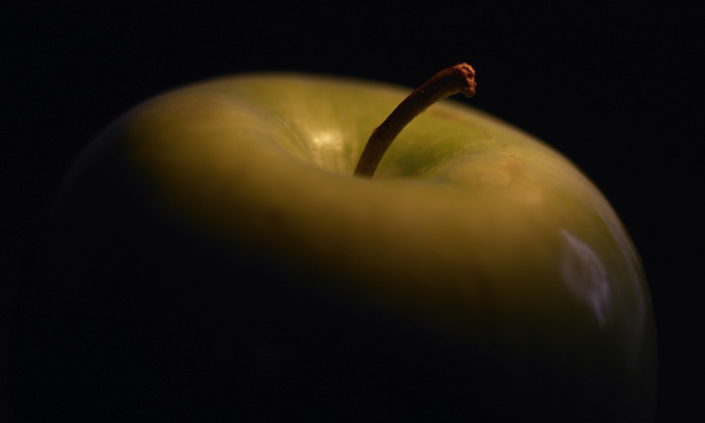 Wie still kann ein Apfel sein ??