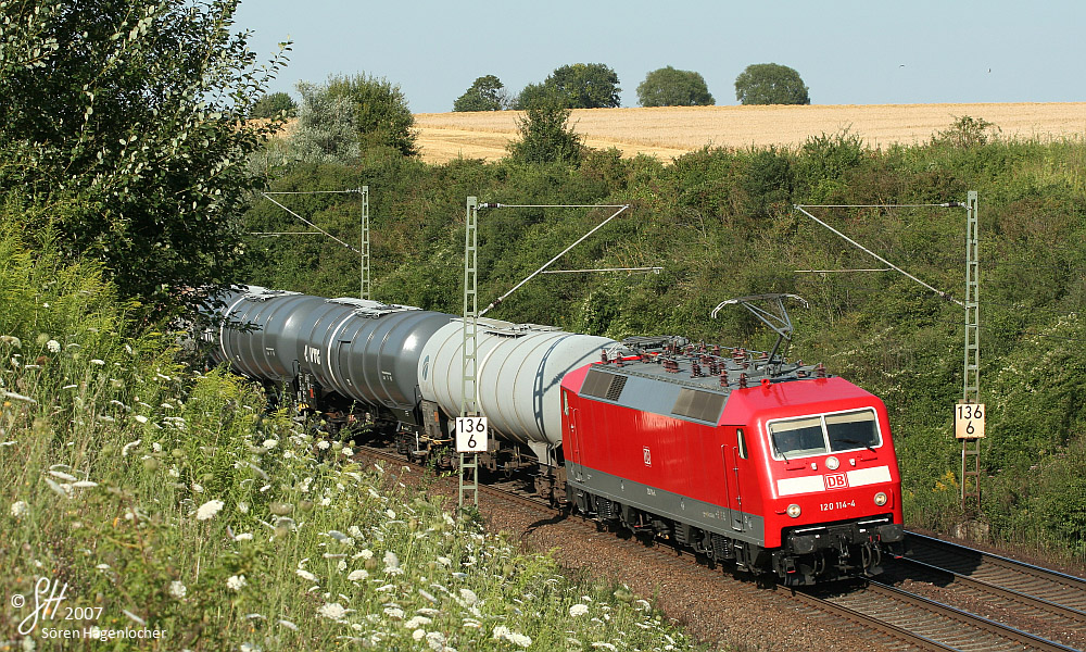 Wie von der Modellbahn ausgebrochen...