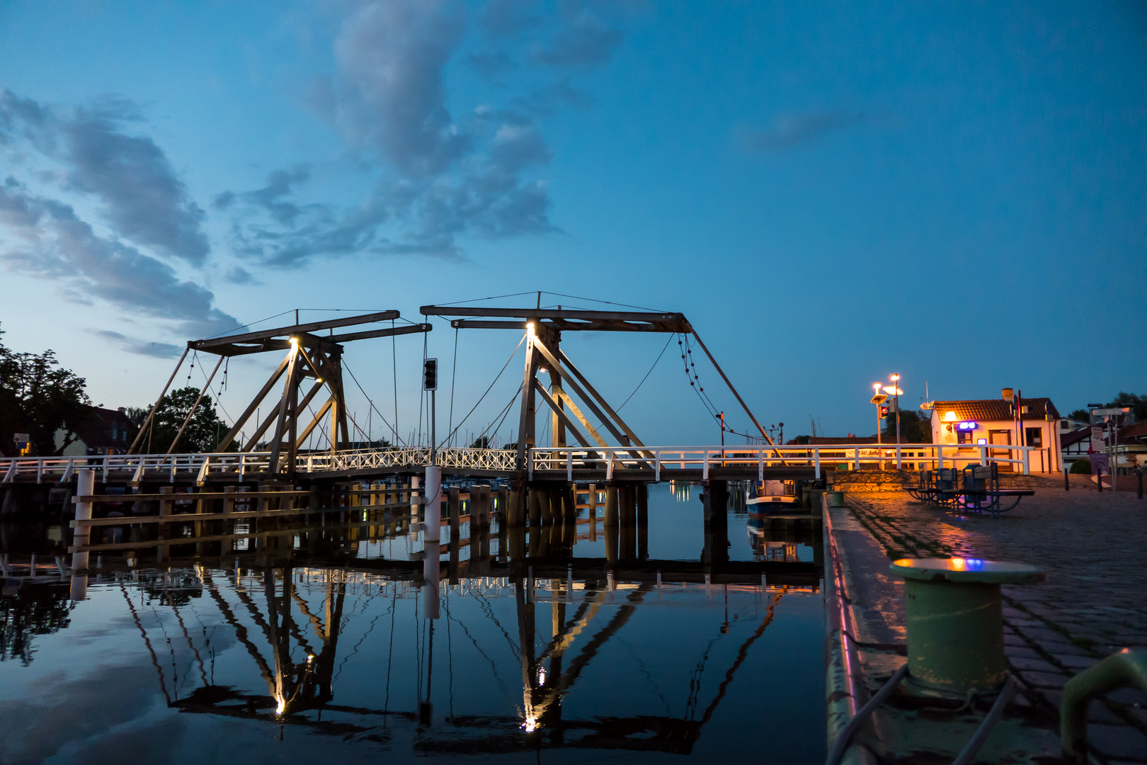 Wiecker Holzklappbrücke