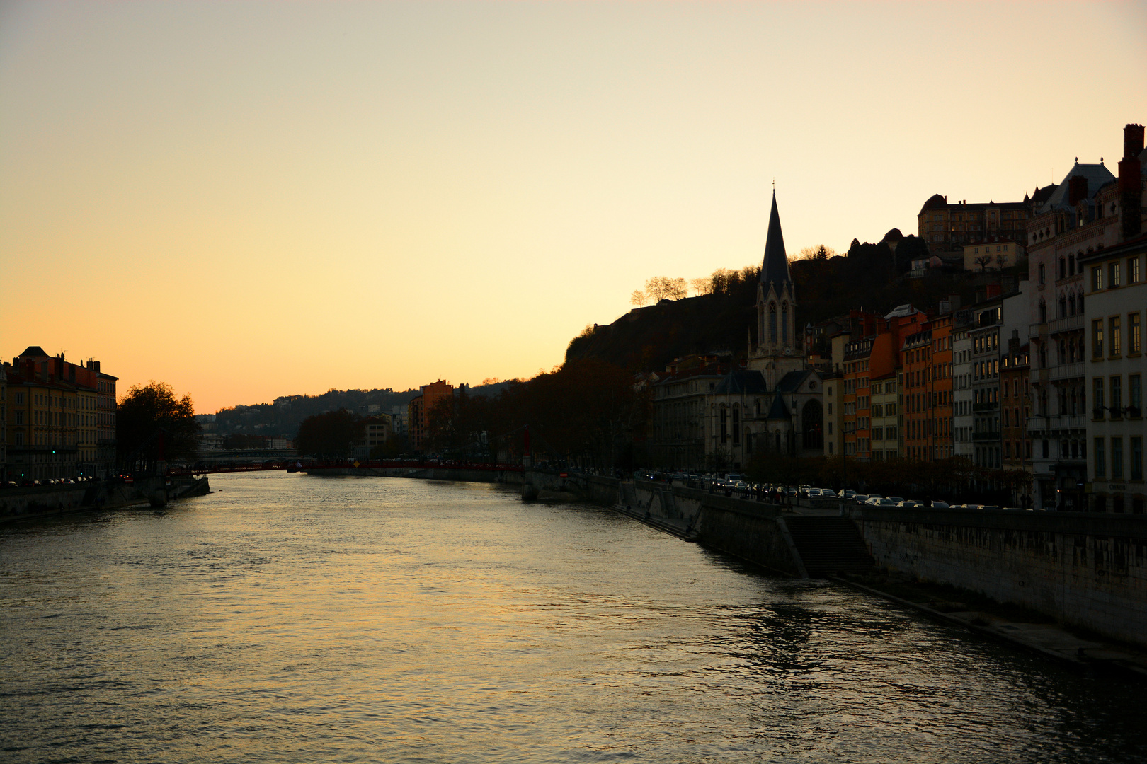 ...wieder am Fluss in Lyon