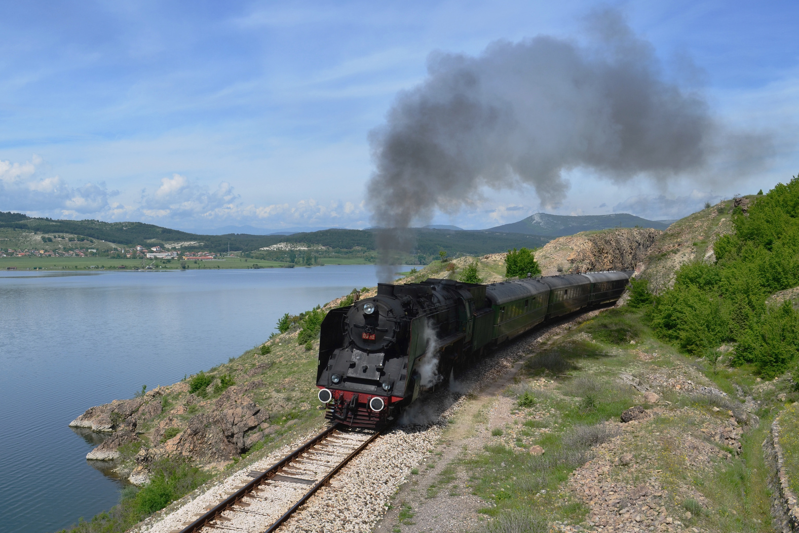 Wieder am Stausee von Sredna Arda (BDZ) entlang