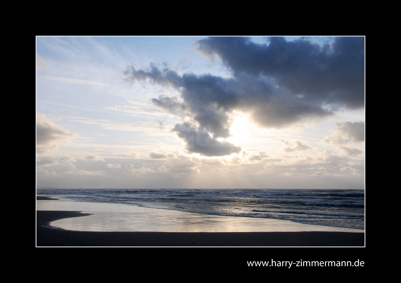 wieder ein Abend am Strand