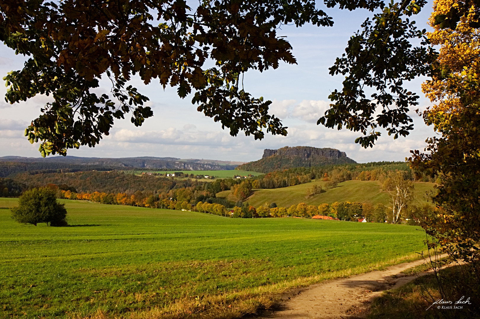 wieder ein Blick auf den Lilienstein