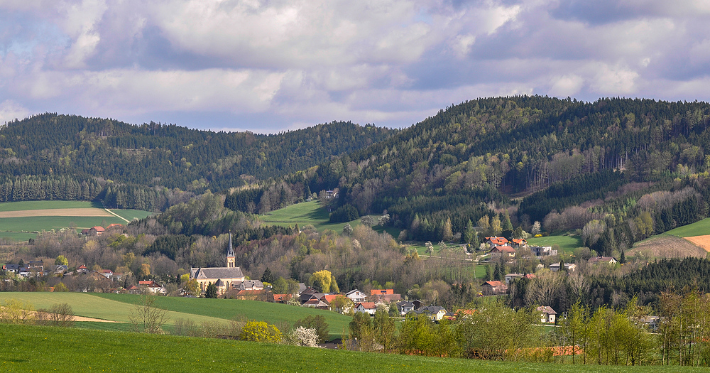 Wieder einmal ein Blick auf meinem Heimatort...