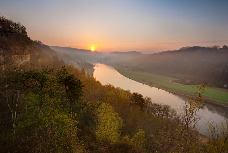 Wieder einmal ein Sonnenaufgang...