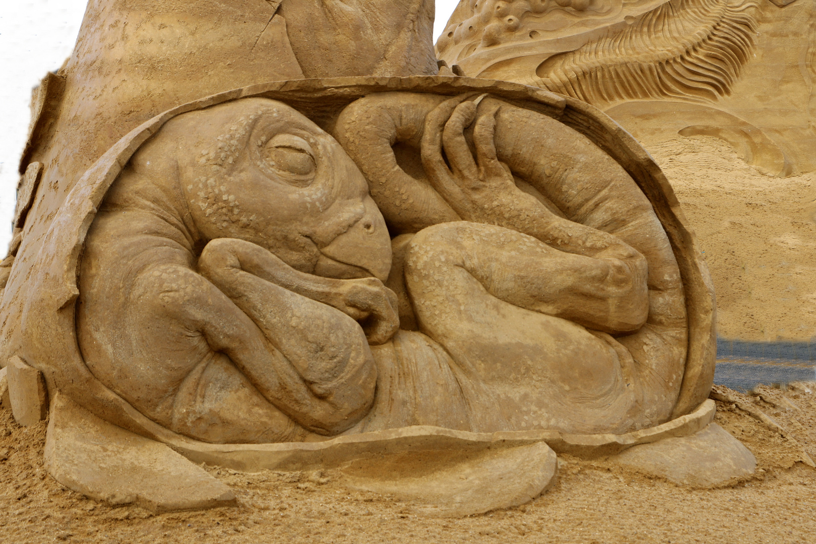 Wieder etwas von den Sandskulpturen