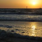 Wieder geht auf Texel die Sonne unter