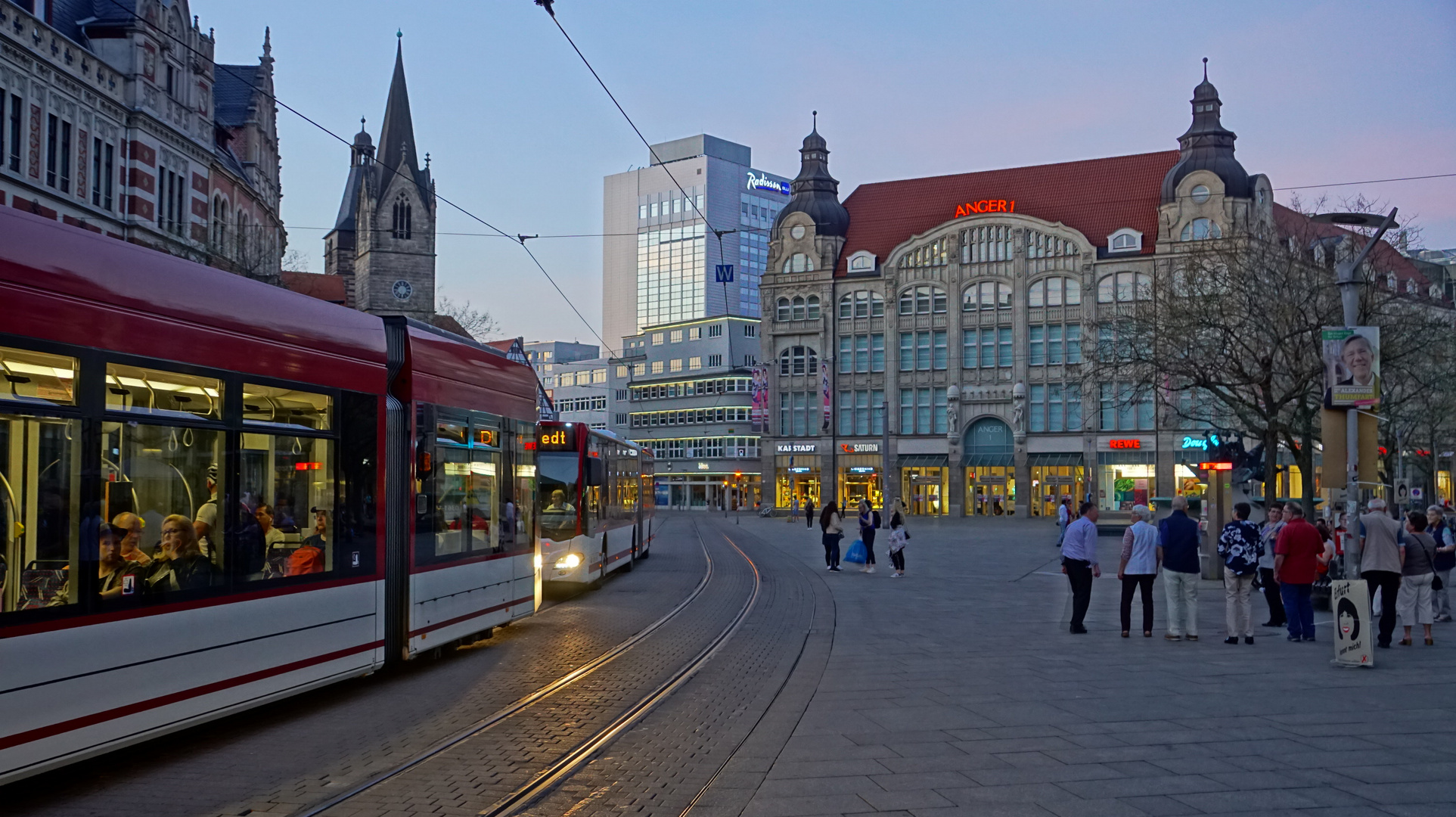 wieder in Erfurt, Anger 1 (en Erfurt otra vez, Anger 1)