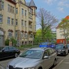 wieder in Erfurt, Blick zum Hotel (en Erfurt otra vez, vista al hotel)