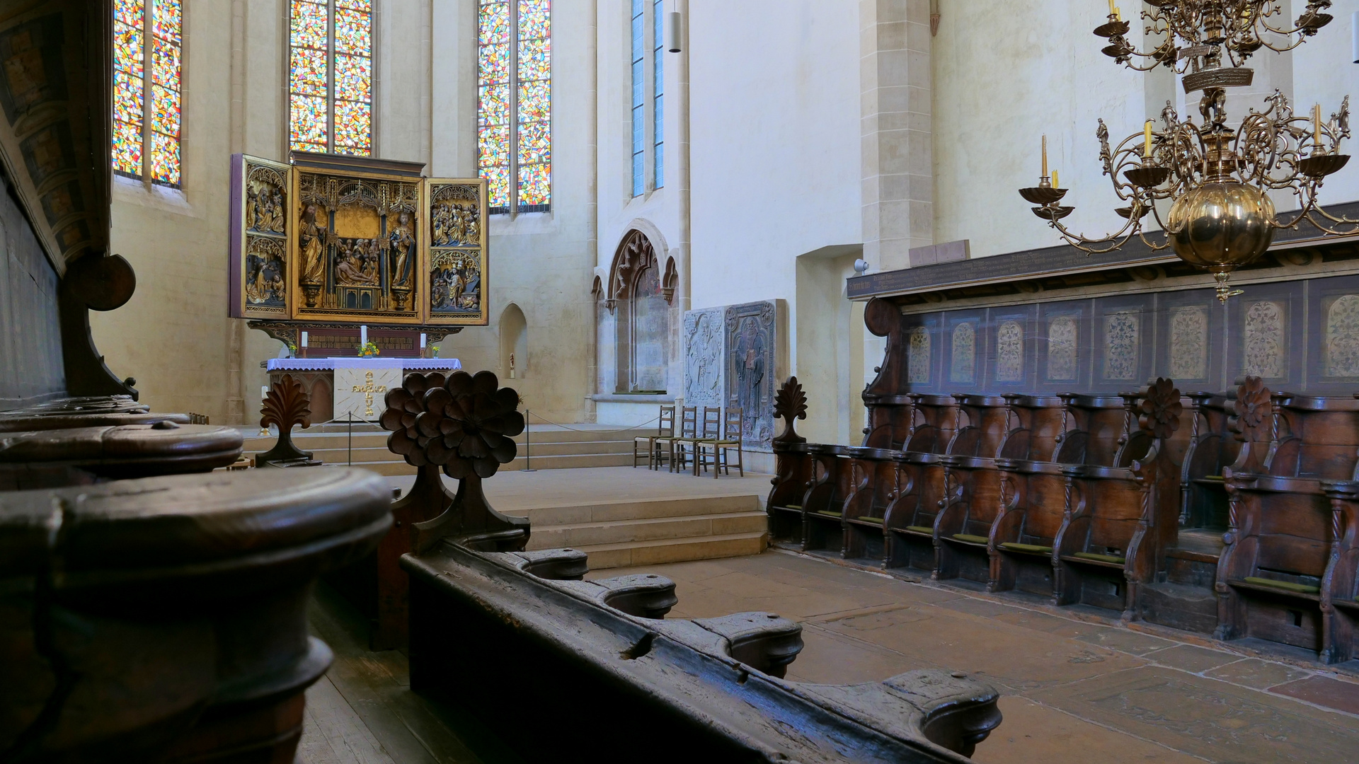 wieder in Erfurt, Predigerkirche (en Erfurt otra vez, la iglesia predicadora)