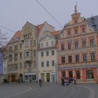 wieder in Erfurt, schöne Häuser (en Erfurt otra vez, hermosas casas)