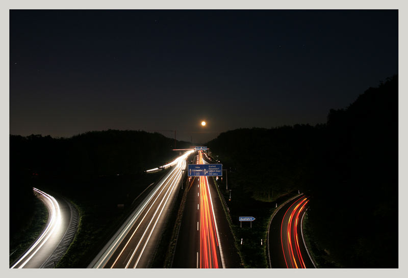 Wieder mal an der Autobahn