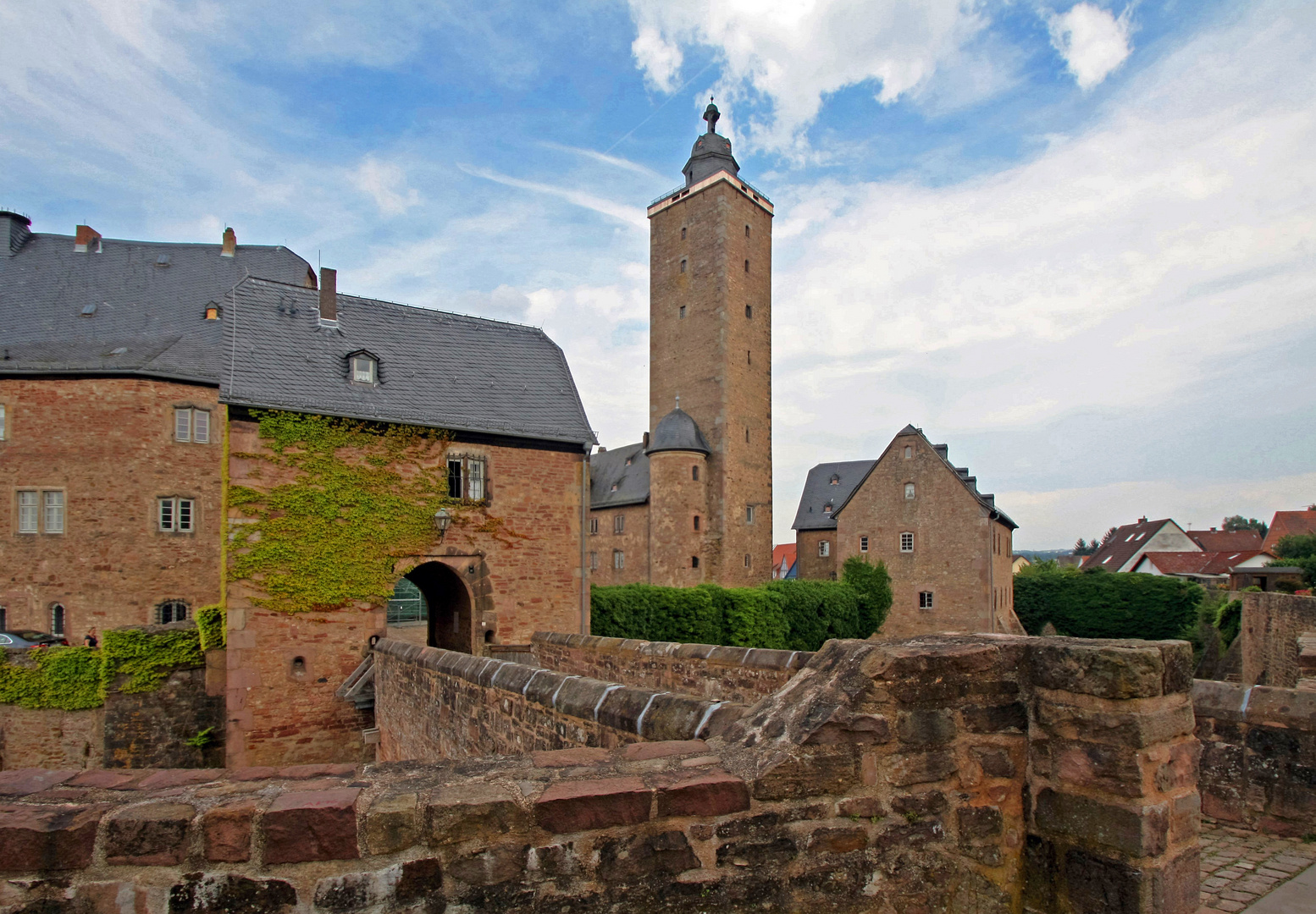 Wieder mal auf Schloss Steinau an der Strasse