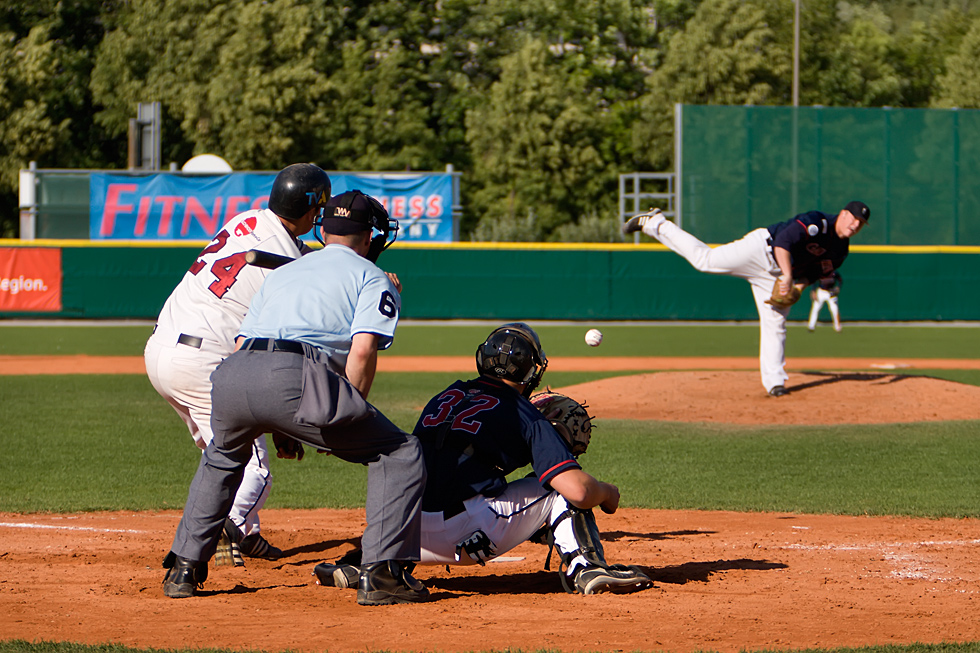 Wieder mal beim Baseball