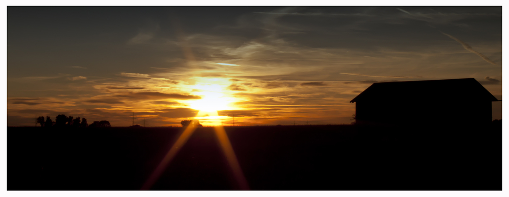 Wieder mal ein Sonnenuntergang