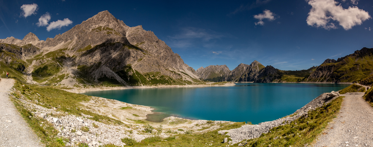 Wieder mal wieder unterwegs am Lünersee