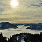 Wieder über den Wolken.....