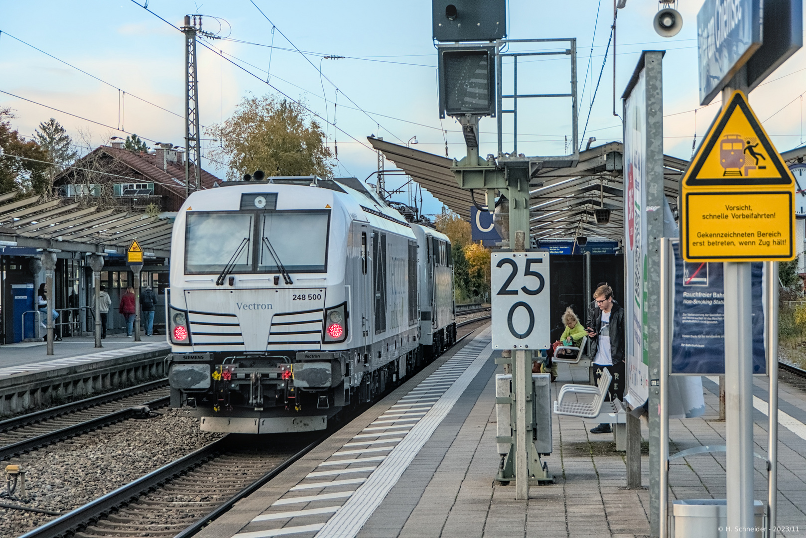 Wieder Vectron Nr. 500 der Erste