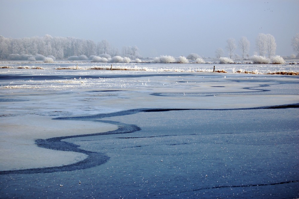 Wieder Winter an der Wümme