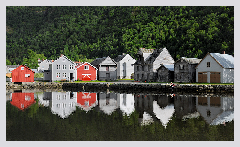 Wieder zu hause: Lærdalsøyri