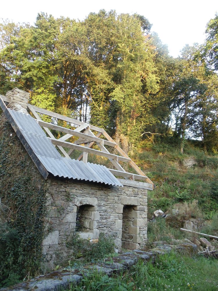 wiederaufbau einer alten mühlenanlage