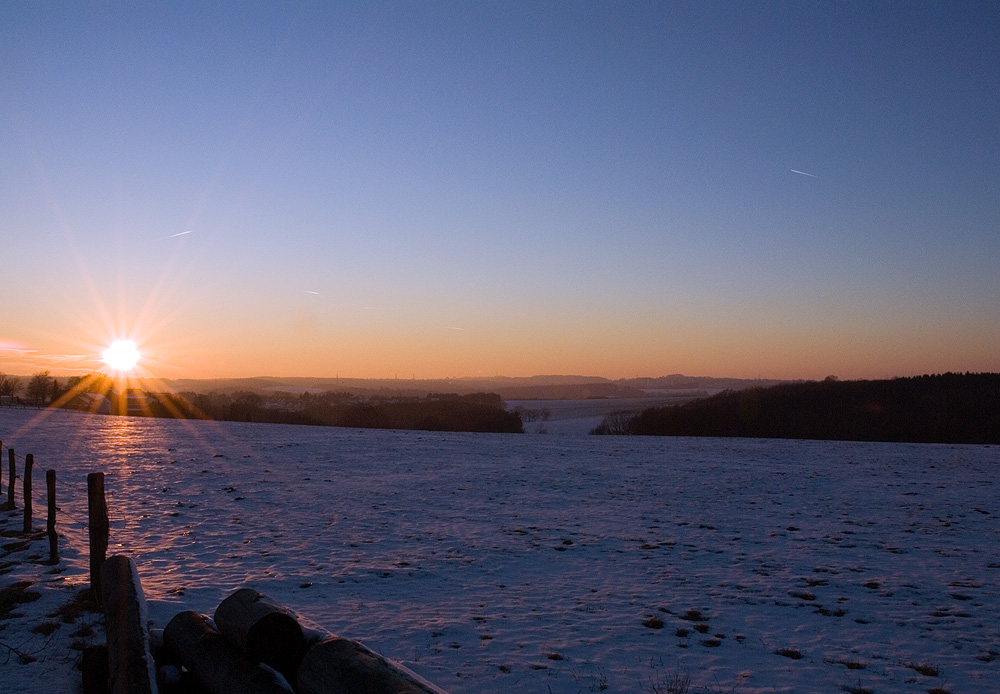 Wiedermal ein Sonnenuntergang...