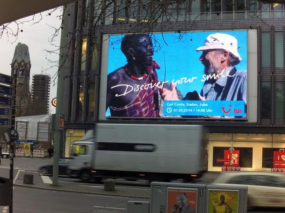 Wiedersehen In einer Straße von Berlin