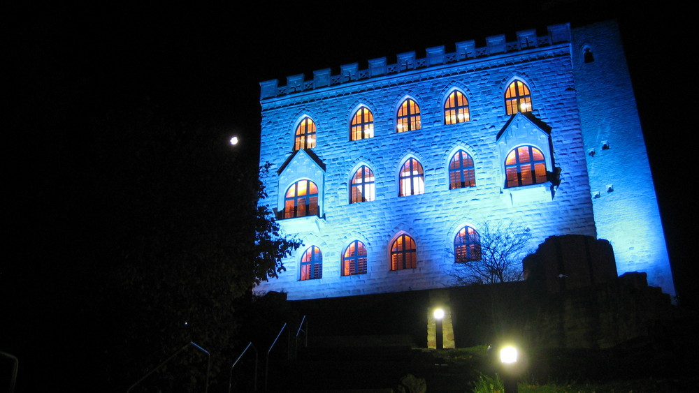 Wiege der Demokratie in Blau