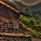 Wiegestation der Schwefelträger am Kawah Ijen / Java / Indonesien