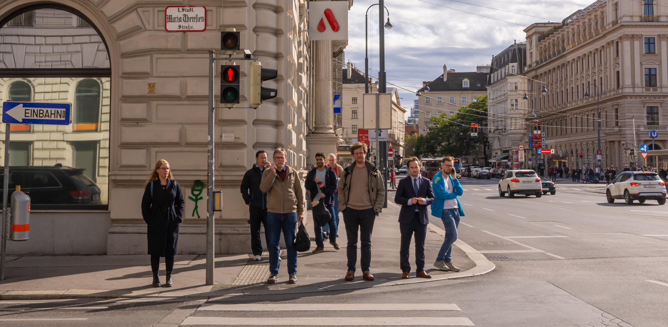 Wien Alsergrund - Währinger Straße - Maria-Theresien-Straße