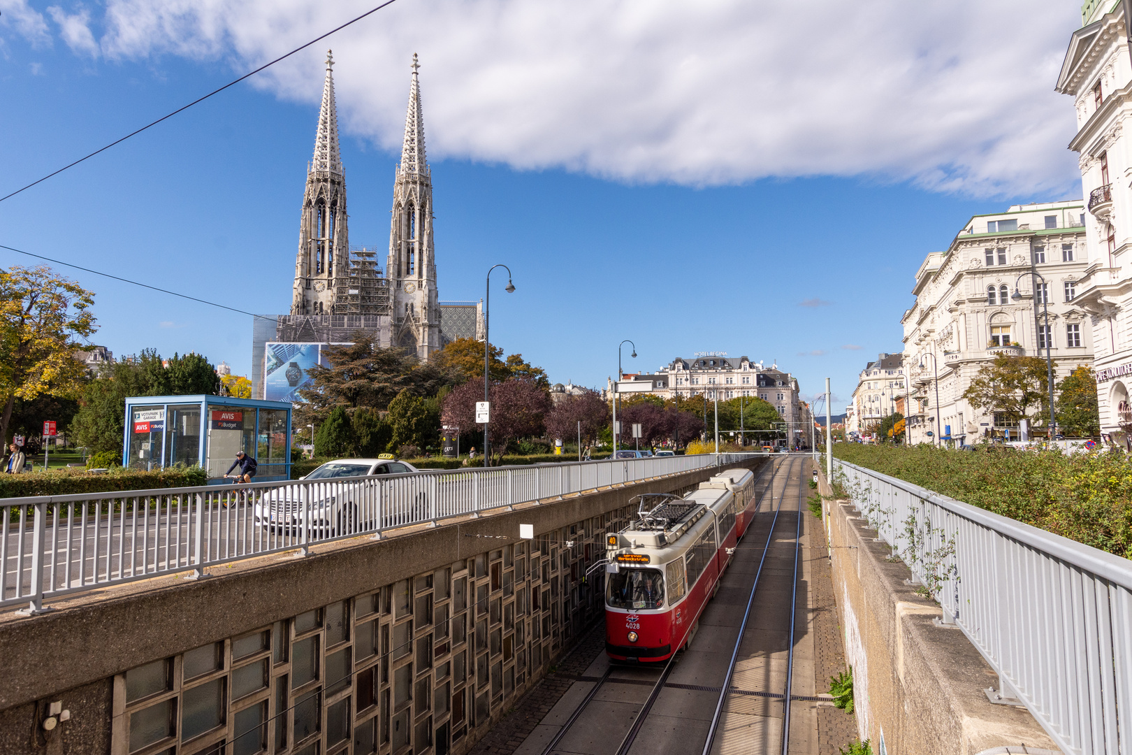 Wien Alsergrund - Währinger Straße - Votivkirche