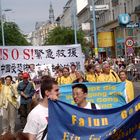 Wien am 19.6.2004: Demo gegen Folter in China