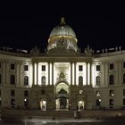 Wien bei Nacht: Michaelerplatz