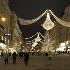 Wien bei Nacht und extremer Kälte
