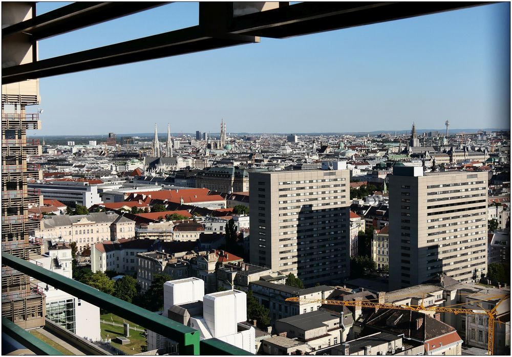 Wien, Blick nach Süden