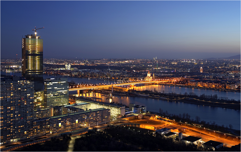 Wien - Blick vom Donauturm