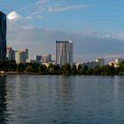 Wien - Blick zur Donau-City am Abend