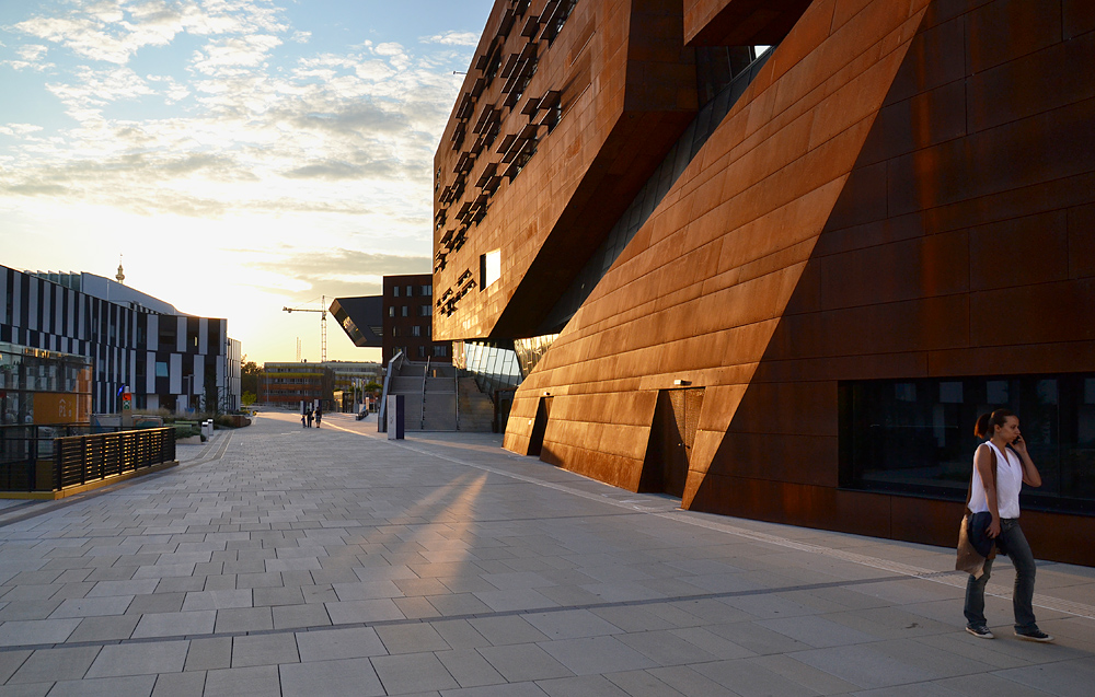 Wien, Campus WU, TC/D1: Teaching Center und Departments (BUSarchitektur ZT GmbH, Wien)