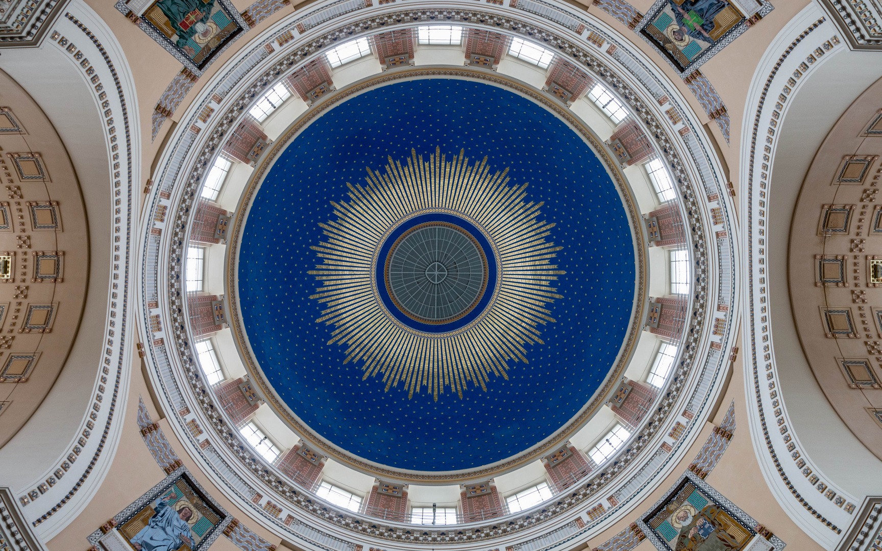 Wien, Deckengewölbe der Karl-Borromäus-Kirche