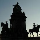 Wien – Denkmal Maria-Theresia mit Reiterstandbild