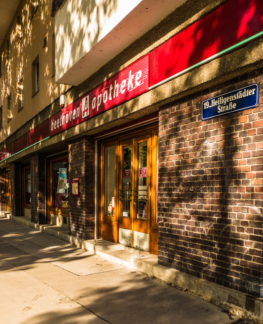 Wien Döbling, 19. Bezirk, Beethoven Apotheke