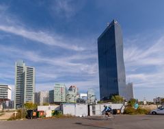 Wien Donau City - Ponte Cagrana with DC Tower - 02