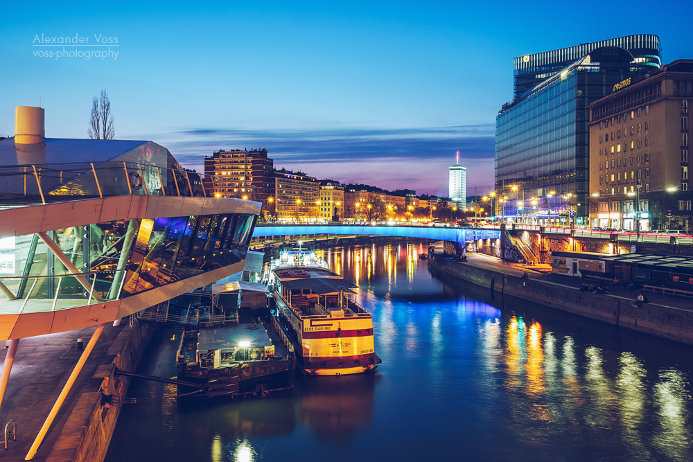 Wien - Donaukanal / Franz-Josefs-Kai