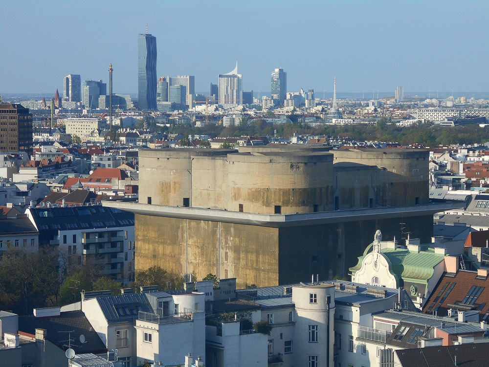 Wien Flakturm Arenbergpark